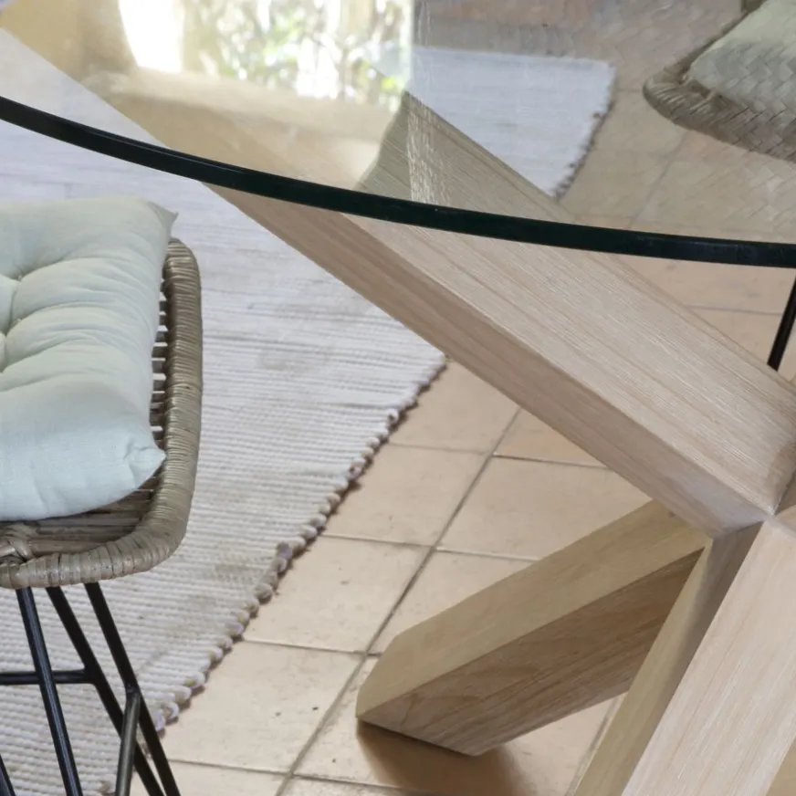 Banak Mesas De Cristal*Tapa